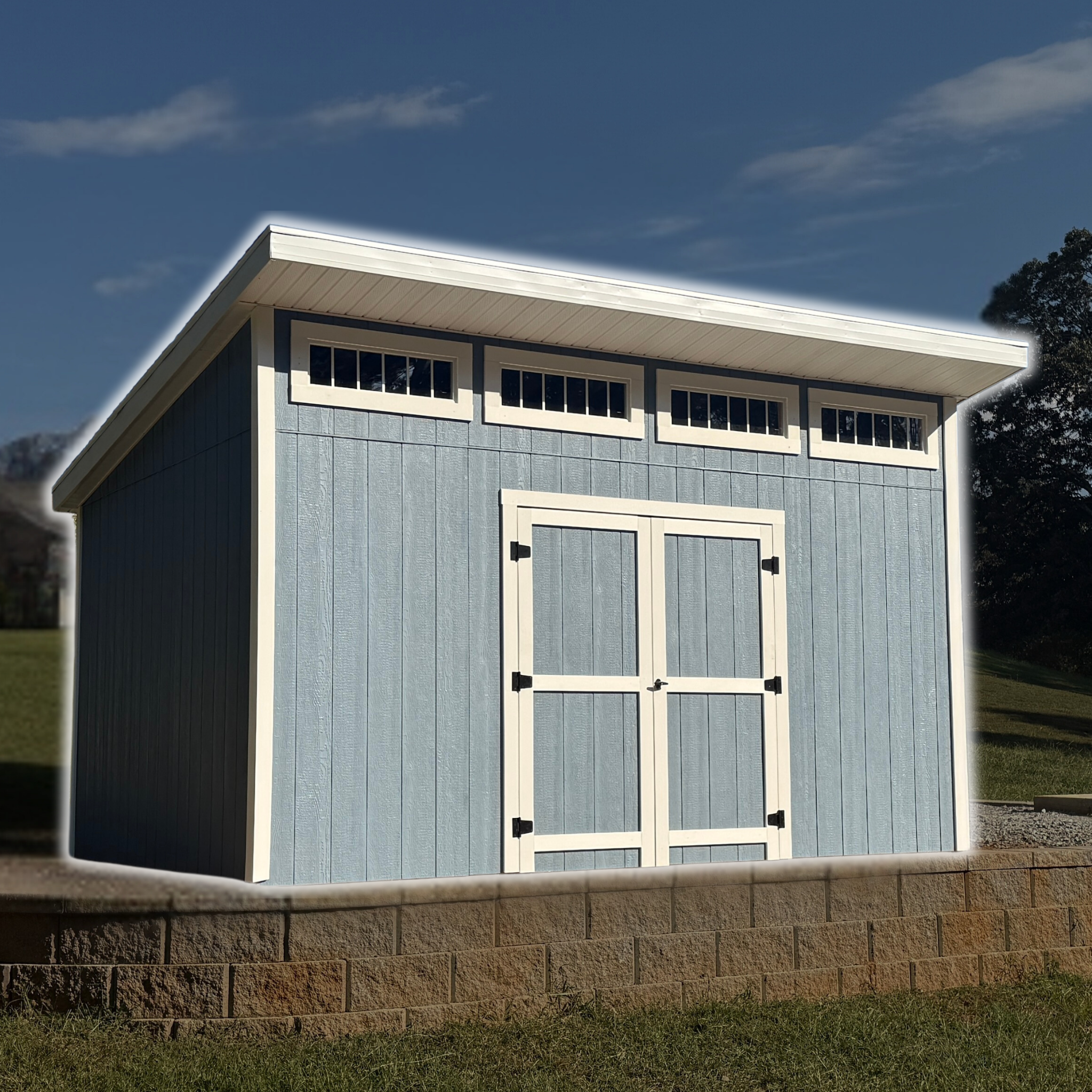 12x16 Lean-to Shed Build Plans – Everyday Shed