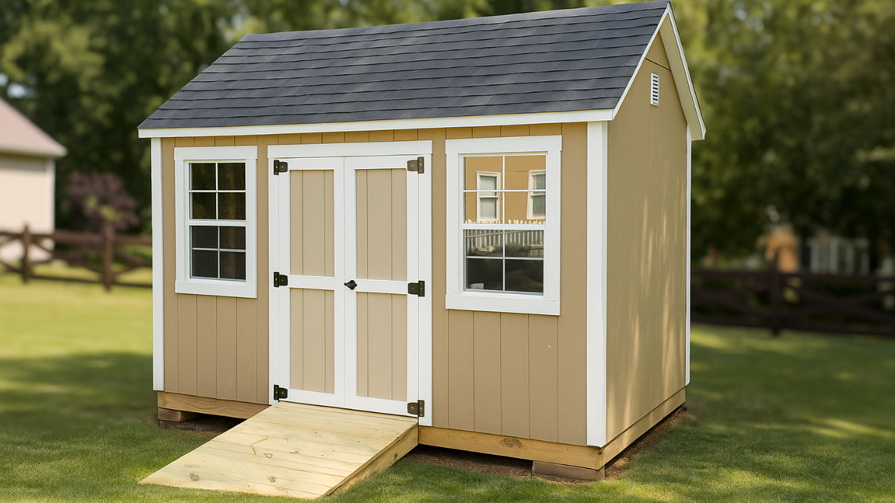 FREE 8x12 Classic Shed (Short Walls) Build Plan