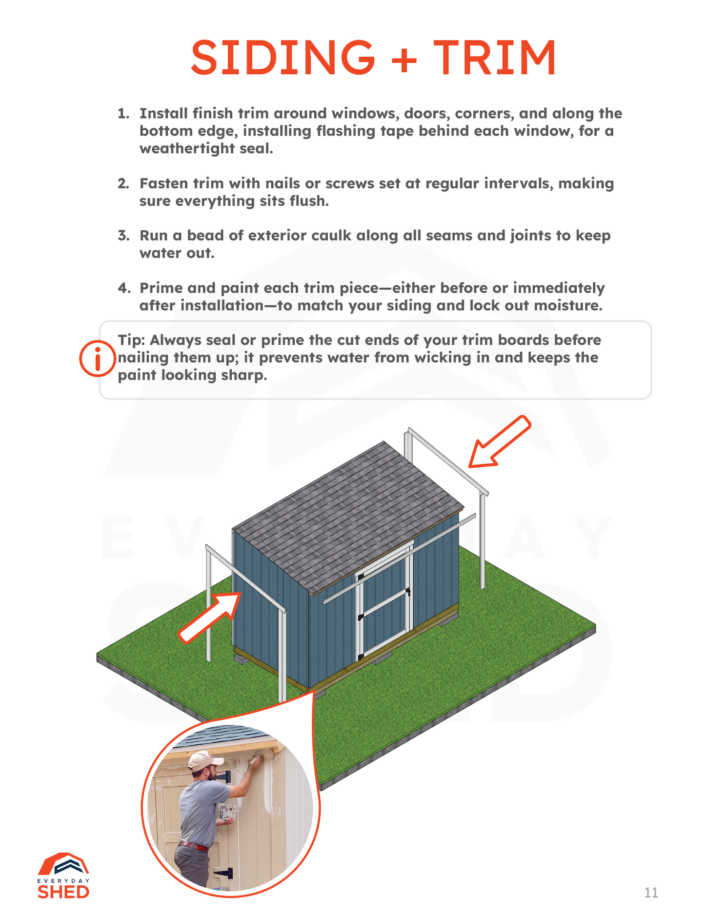 FREE 6x12 Lean-to Shed Build Plans