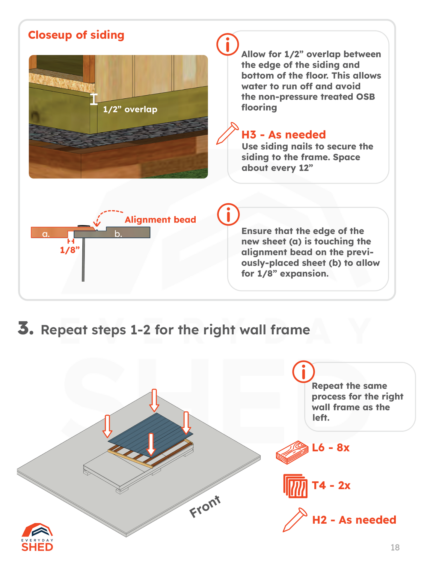 6x12 Lean-to Shed Build Plans