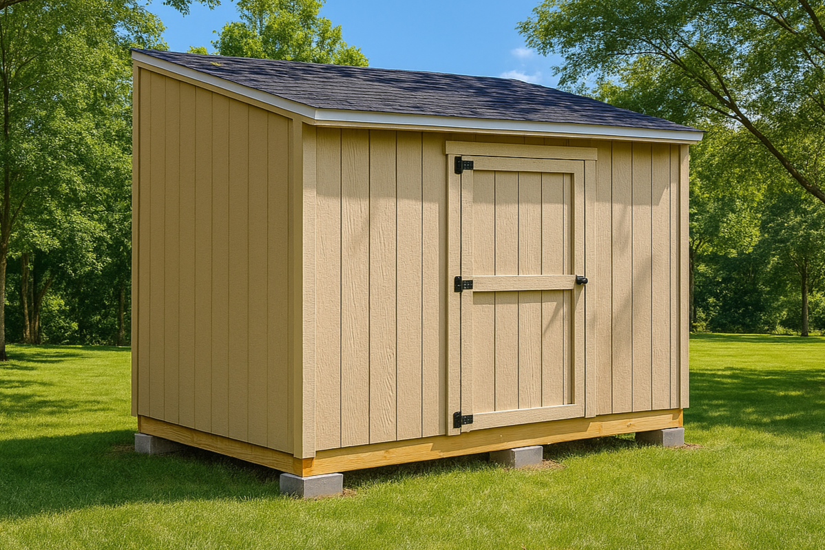 6x12 Lean-to Shed Build