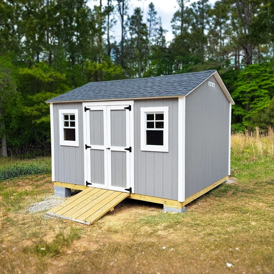 10x12 - Double Doors & Dual Windows | Build Plan