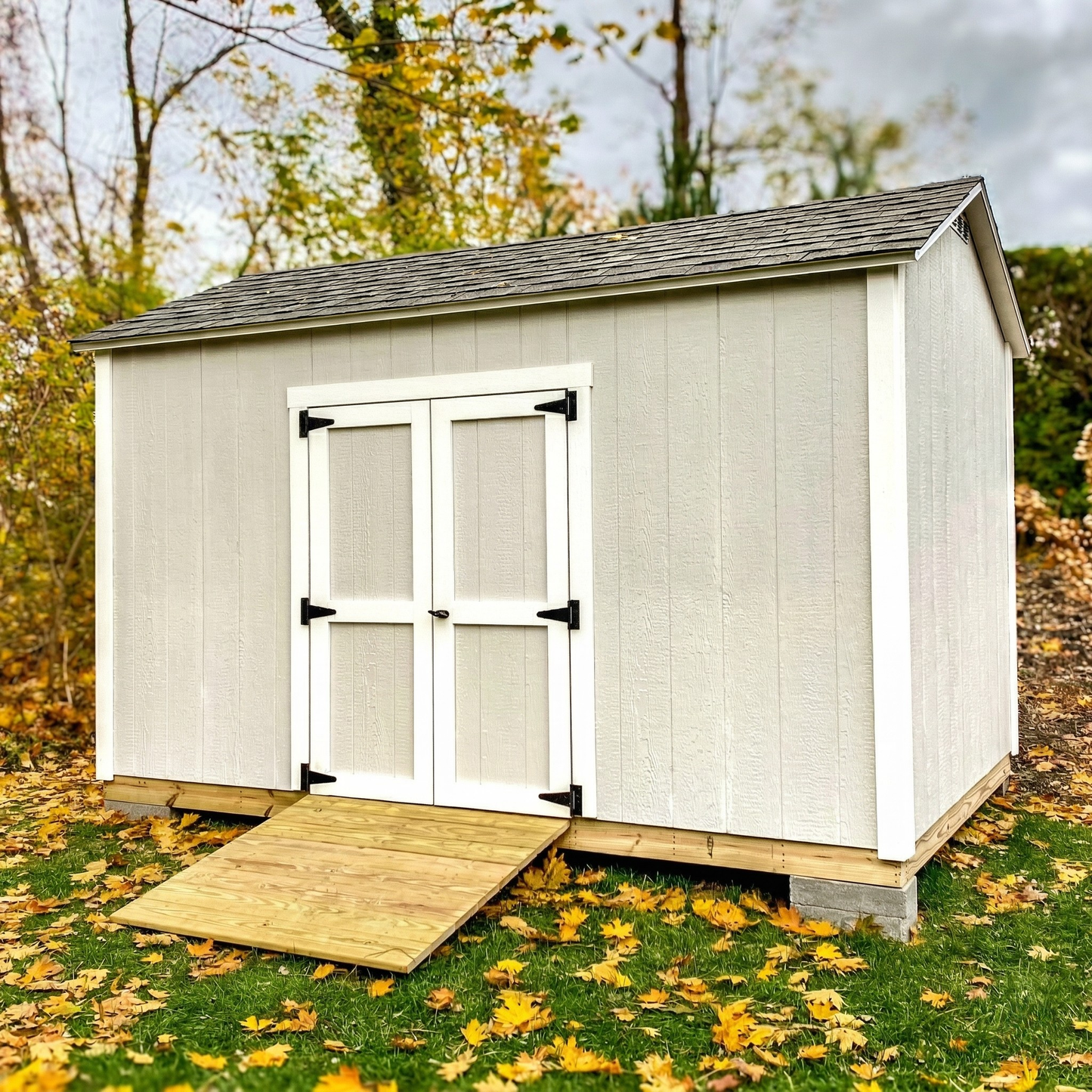10x12 Tall Walls - Double Doors | Build Plan