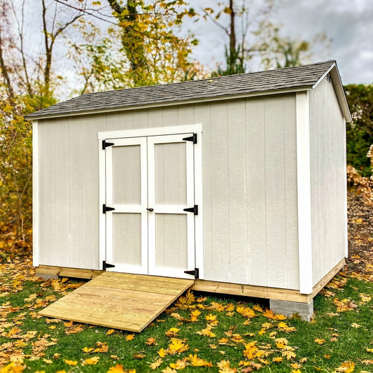 10x12 Tall Walls - Double Doors | Build Plan