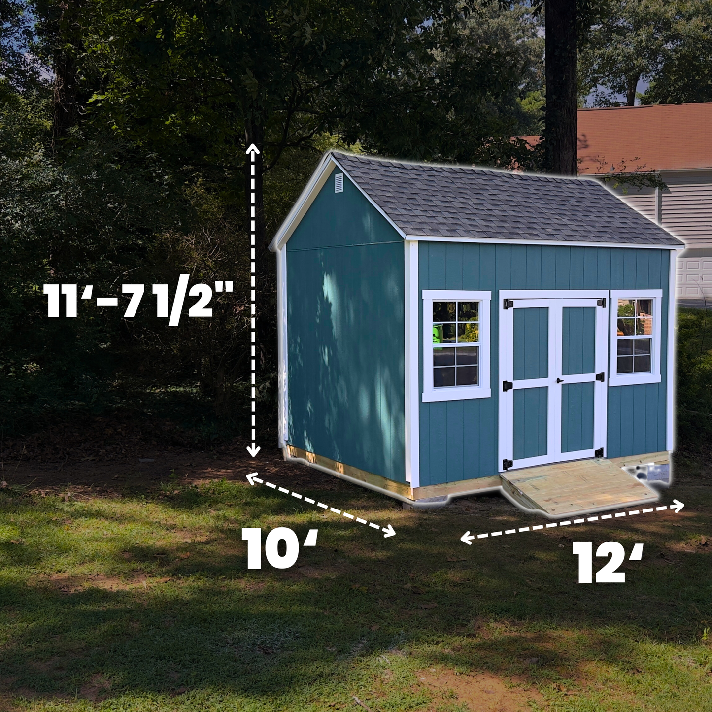 Classic 10x12 Shed Build Plans