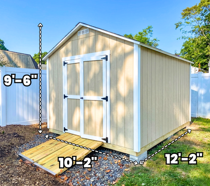 10x12 - Double Doors | Build Plan