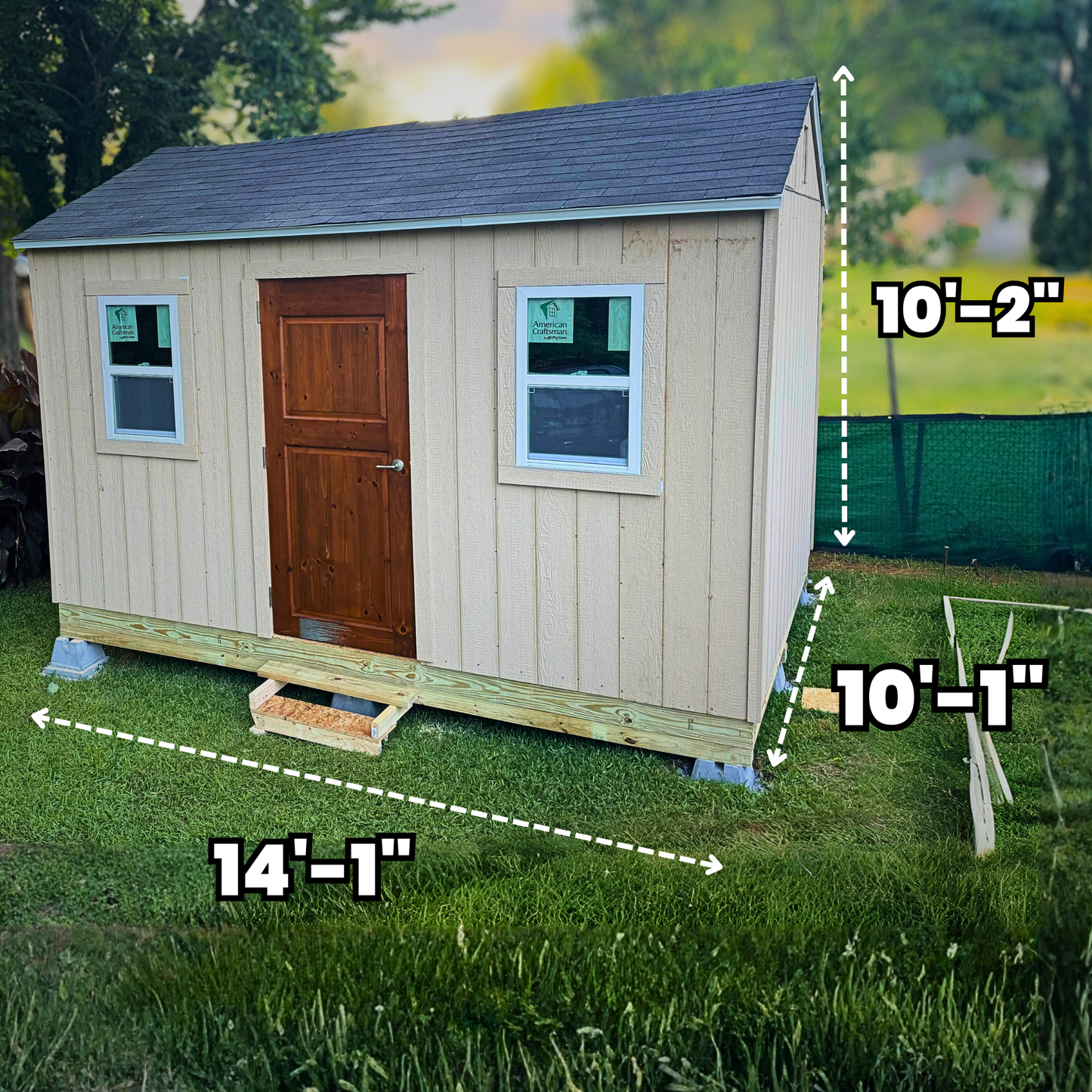 Classic 10x14 Shed Build Plans