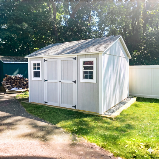 12x12 - Double Doors & Dual Windows | Build Plan