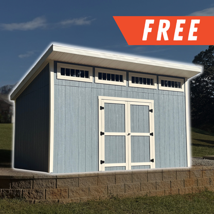 FREE 12x16 Lean-To Shed Build Plans