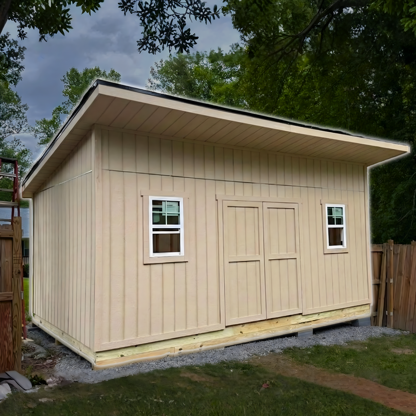 12x20 Lean-to Shed Build Plans