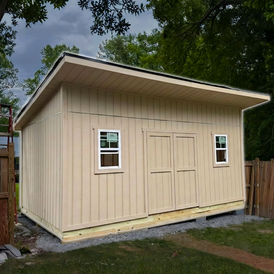 12x20 Lean-to Shed Build Plans