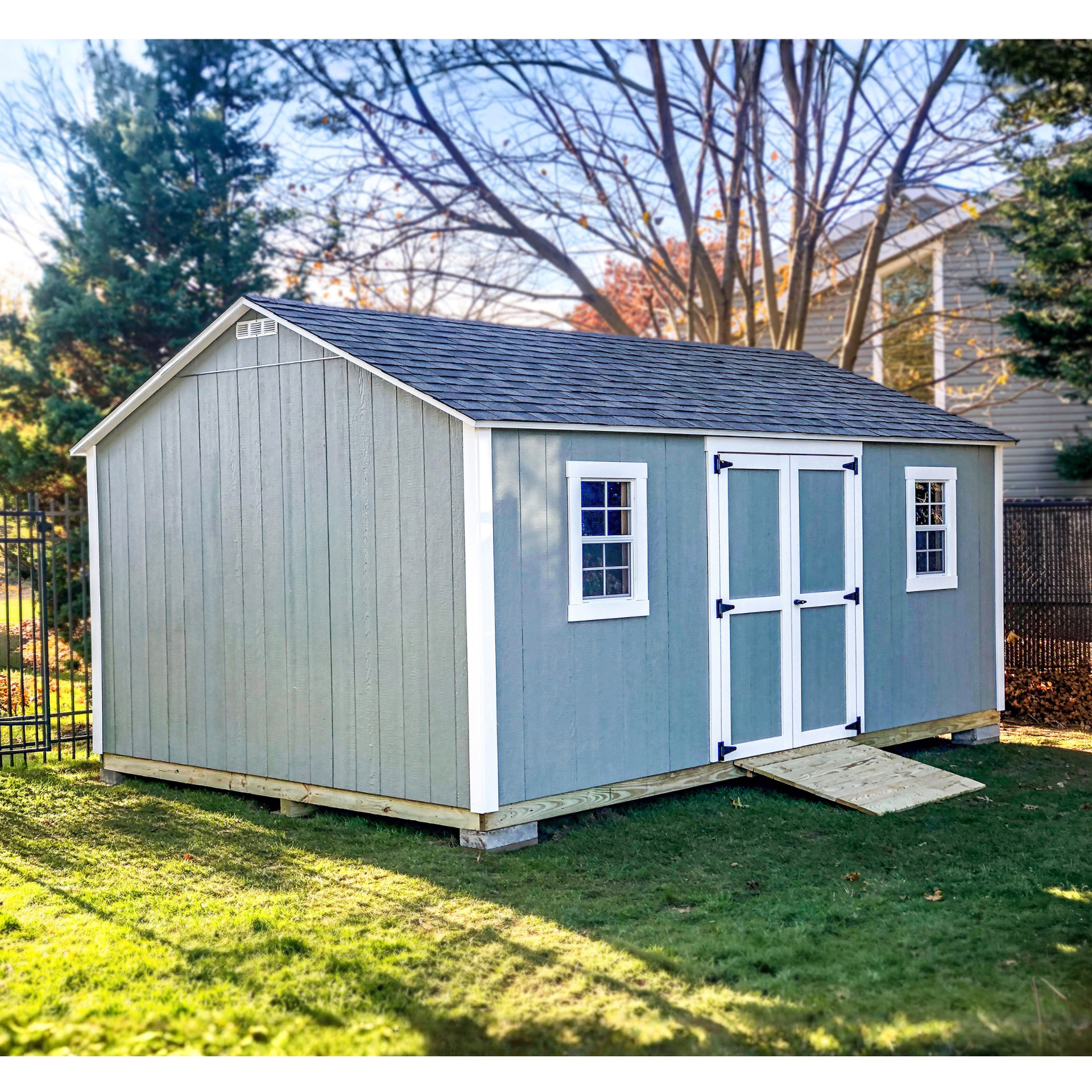 12x20 - Double Doors & Dual Windows | Build Plan – Everyday Shed