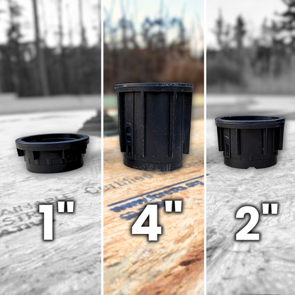 Pedestal Height Extender 4" (10-Pack)