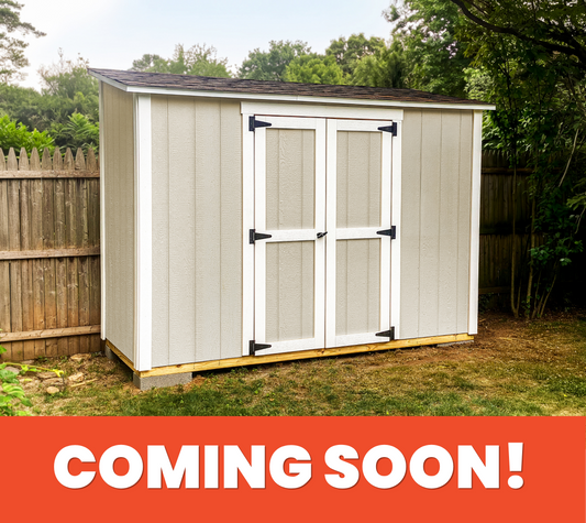 4x10 Lean to - Double Doors | Build Plan