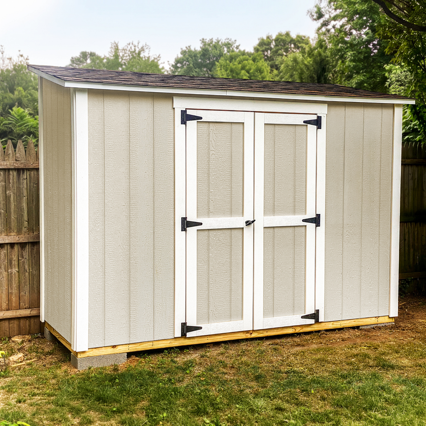 4x10 Lean to - Double Doors | Build Plan