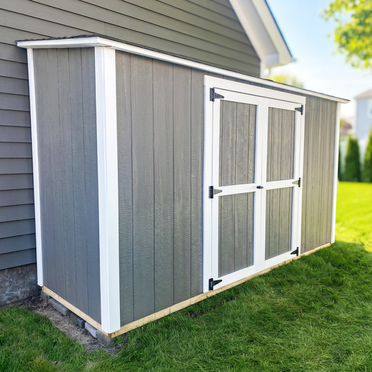 4x12 Lean to - Double Doors | Build Plan