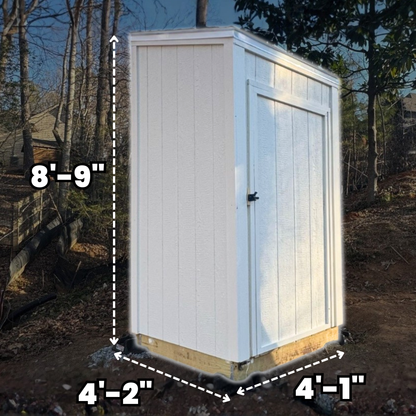 4x4 Lean-to Shed Build Plans