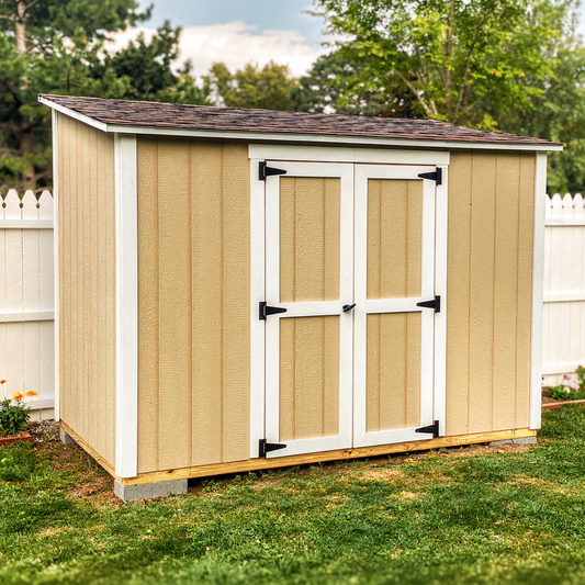 6x10 Lean to - Double Doors | Build Plan