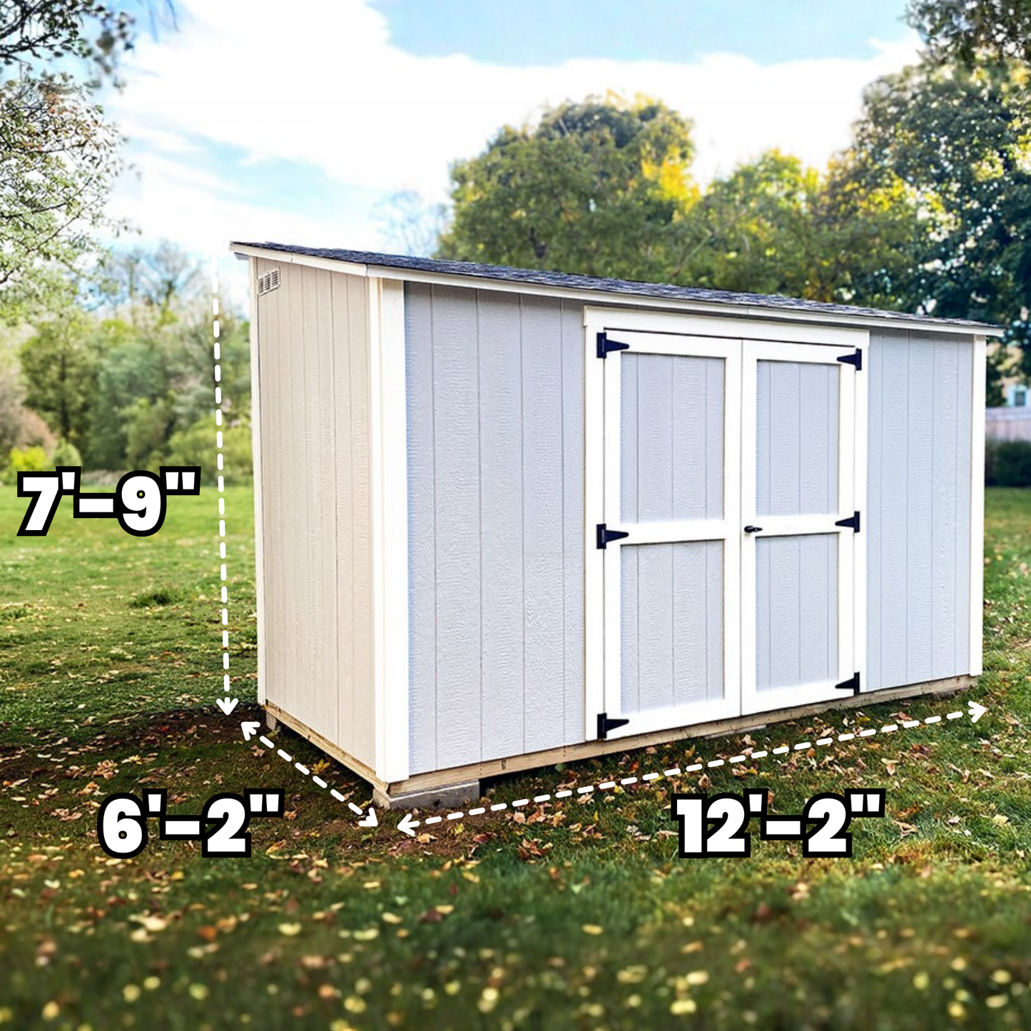 6x12 Lean-to Shed Build Plans