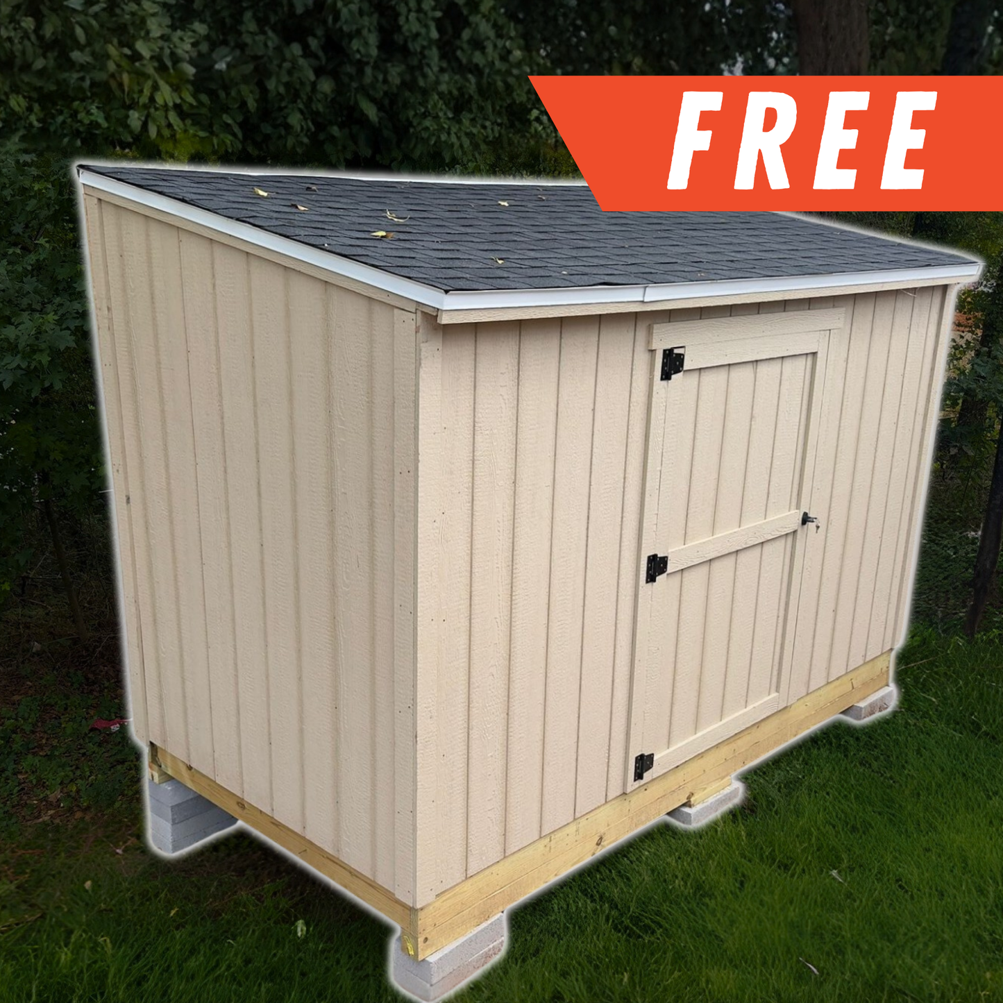 FREE 6x12 Lean-to Shed Build Plans
