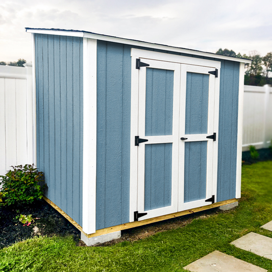 6x8 Lean to - Double Doors | Build Plan