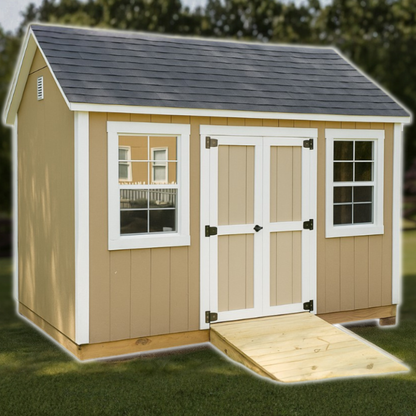 8x12 Classic Shed (Short Walls) Shed Build Plans