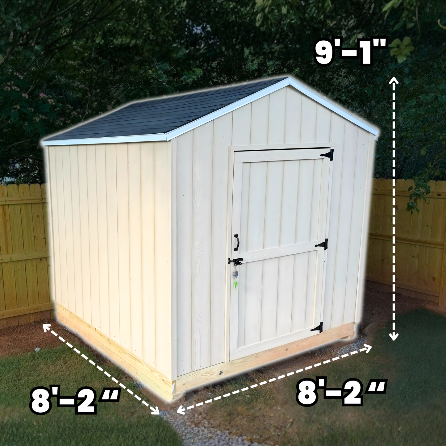 Classic 8x8 Shed Build Plans
