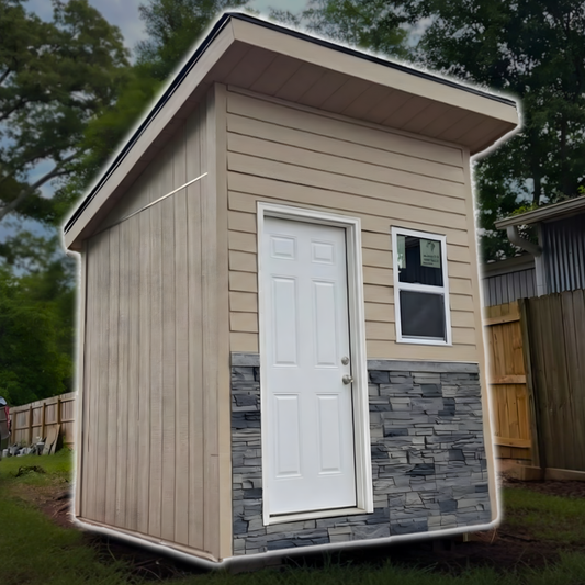 8x8 Lean-to Shed Build Plans