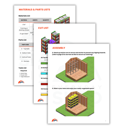 Tote Organization Build Plan