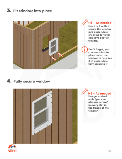 12x20 Lean-to Shed Build Plans