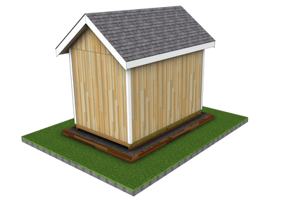 Classic 8x12 Shed SketchUp Files
