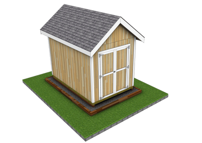 Classic 8x12 Shed SketchUp Files