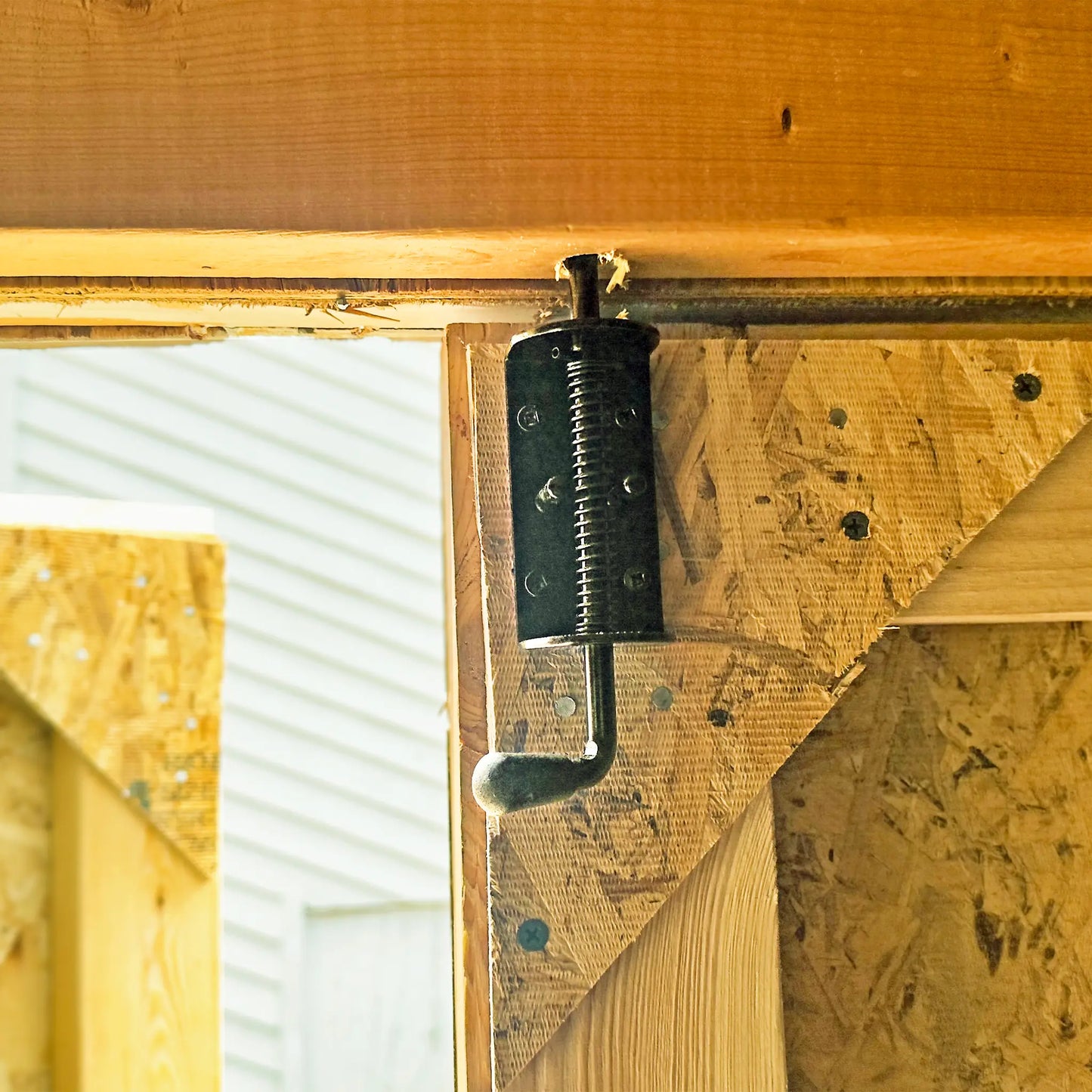 Double Shed Door Kit (48"–72") | T-Hinge (6")