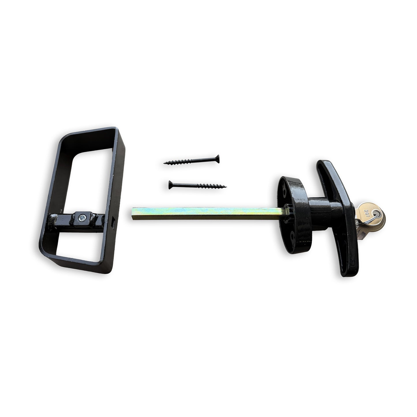 Double Shed Door Kit (48"–72") | T-Hinge (6")