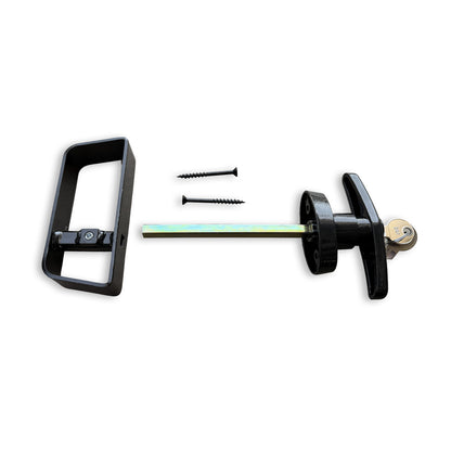 Double Shed Door Kit (48"–72") | T-Hinge (6")