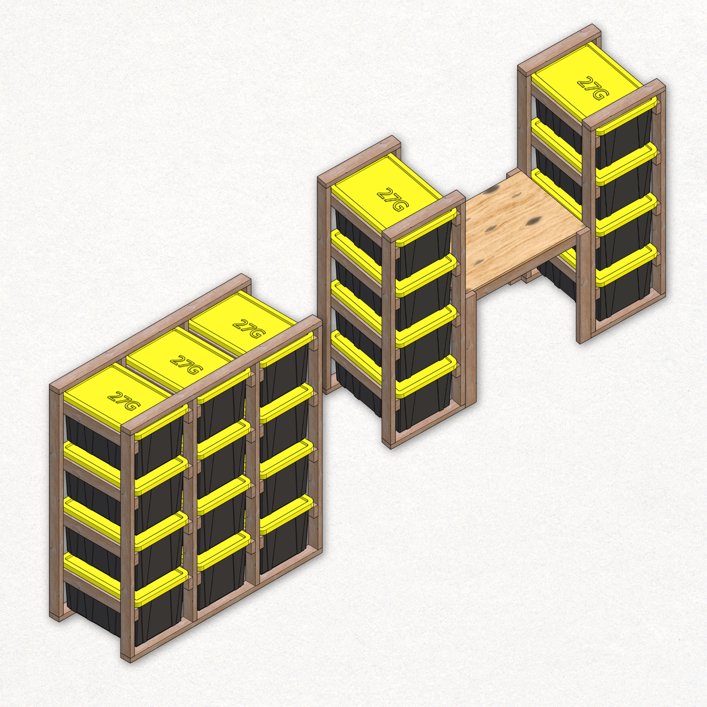 Tote Organization Build Plan