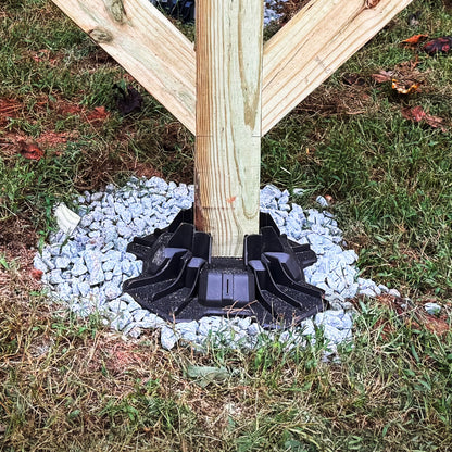 TuffBlock Shed Foundation & Leveling Kit with Structural Screws