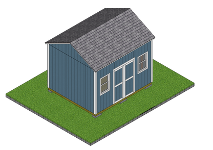 Classic 10x12 Shed SketchUp Files