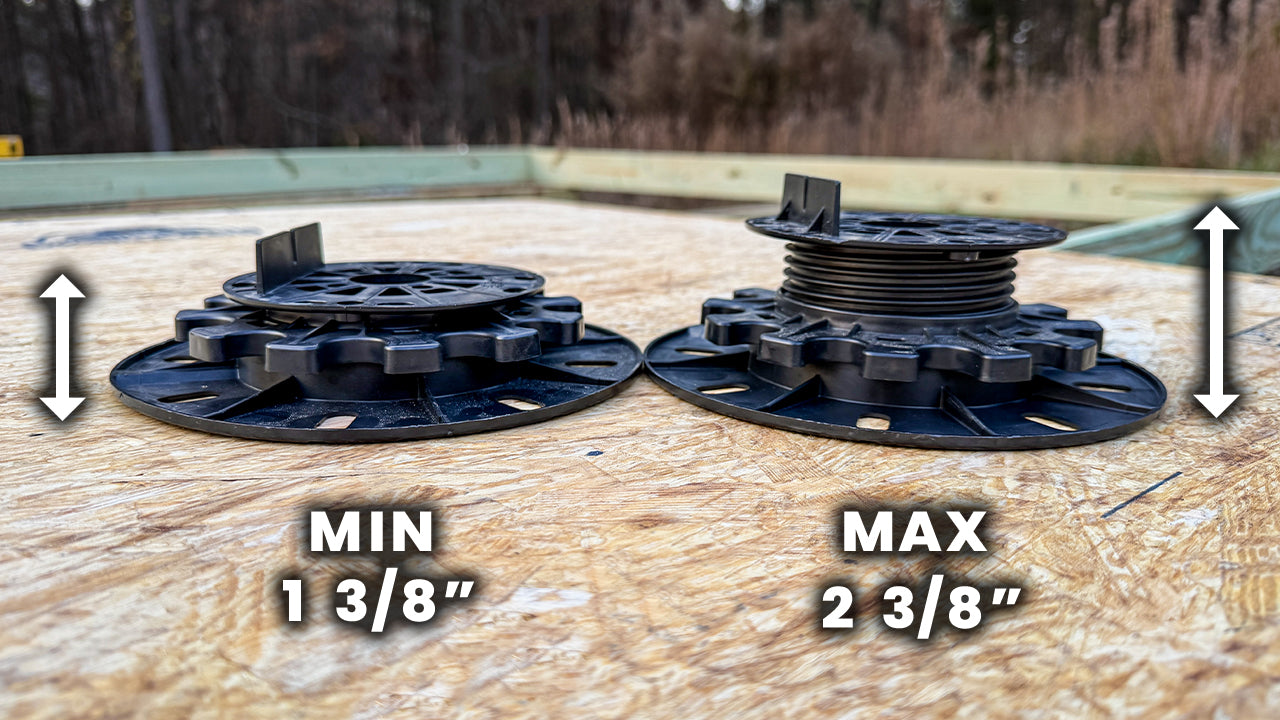 Pedestal Height Extender 4" (10-Pack)