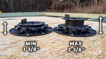 Pedestal Height Extender 4" (10-Pack)