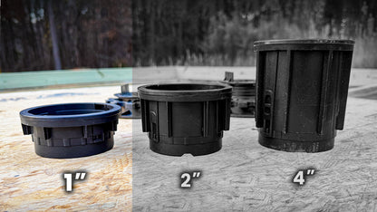 Pedestal Height Extender 1" (10-Pack)