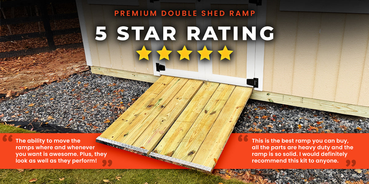 Shed Ramp Kits – Everyday Shed