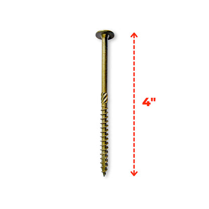 1/4" x 4" Structural Lag Screws